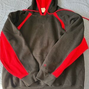 Badger Sport Red and Black Hoodie